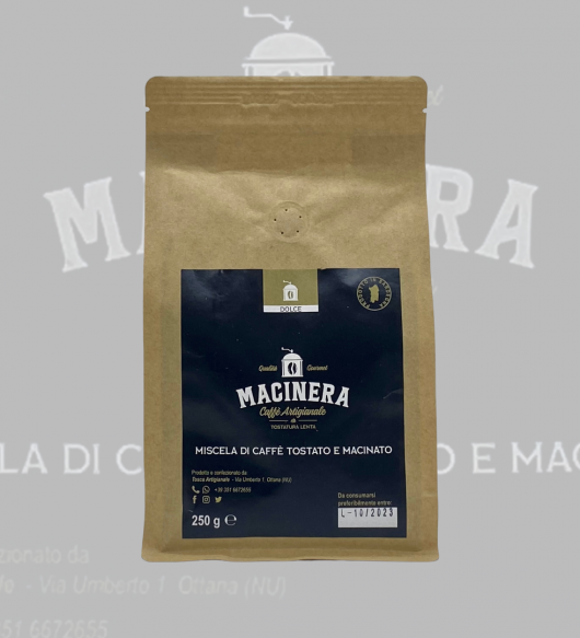 Macinera caffè tostato e macinato artigianale 250 gr