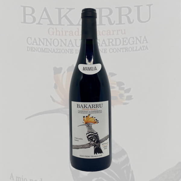 Bakarru cannonau di Sardegna D.O.C. 15% cantina Gian Piero Tramaloni