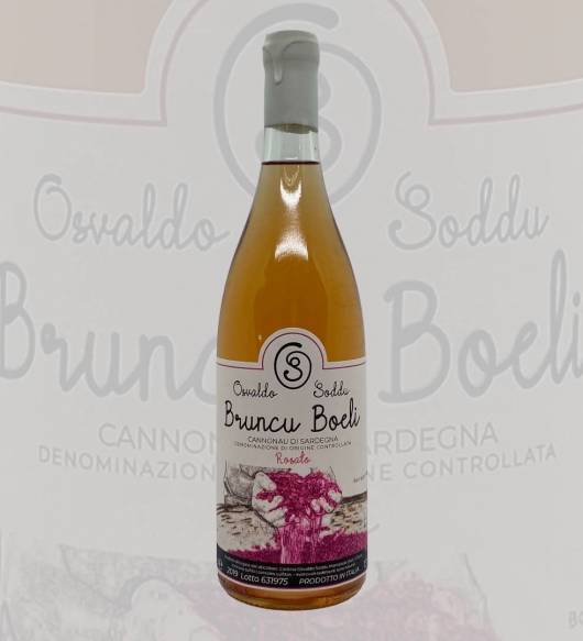 Bruncu Boeli rosato 2019 13% DOC Cantina Osvaldo Soddu
