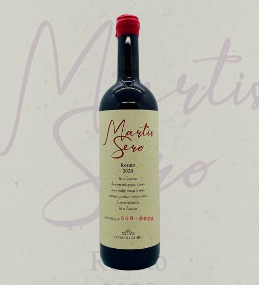 Martis Sero cannonau rosato 13% Vignaioli Cadinu