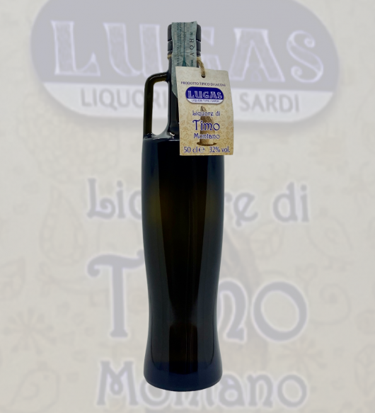 Liquore di timo 32% bottiglia 50cl Liquorificio Lugas
