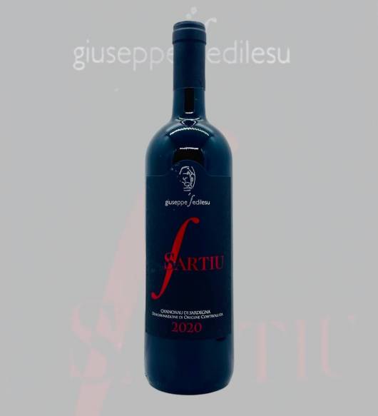 Sartiu 2021 13,5% cannonau rosso Cantina Giuseppe Sedilesu
