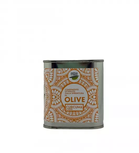 Olio con spremitura di curcuma Oleificio Corrias