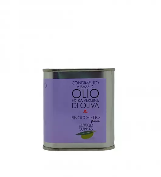 Olio con spremitura di finocchietto Oleificio Corrias