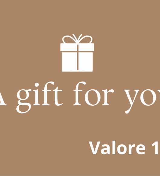 Gift card 100€, spendibile in bottega e online