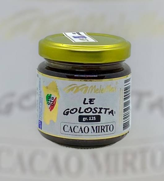Crema di cacao e mirto 125gr.