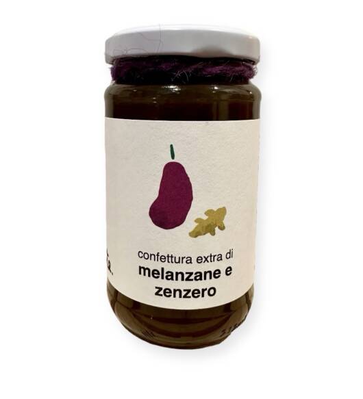 Confettura extra di Melanzane e Zenzero 230gr