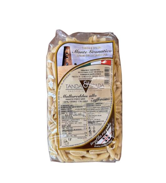 Malloreddus allo zafferano Tanda&Spada 500gr.