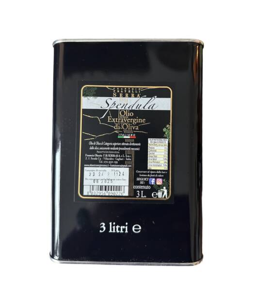 Olio extravergine di oliva Spendula F.lli Serra 3L.