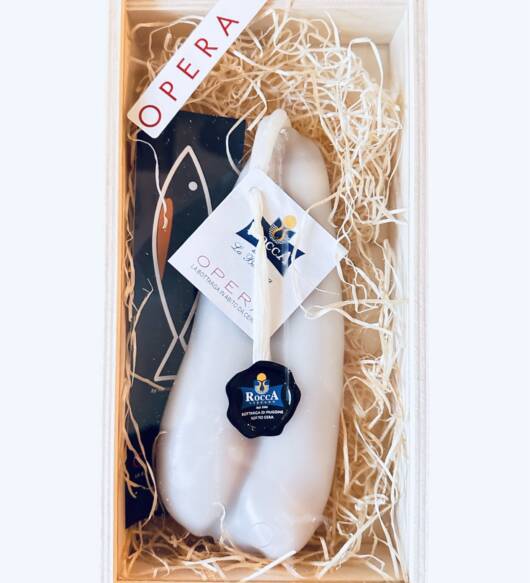 Bottarga di muggine intera 140gr  Sottocera Rocca 1986