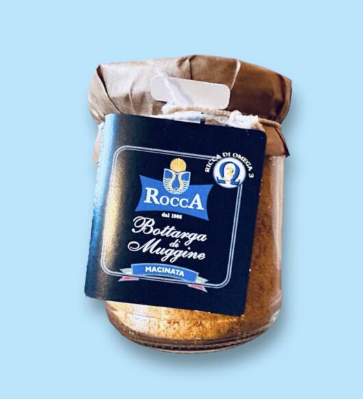 Bottarga grattugiata in vetro da 70gr Rocca 1986