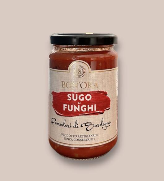 Sugo ai funghi, 270 grammi, Bon’Ora.
